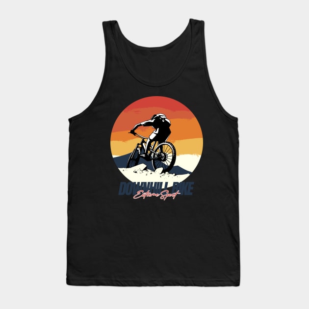 Downhill Bike Tank Top by Wagum Std